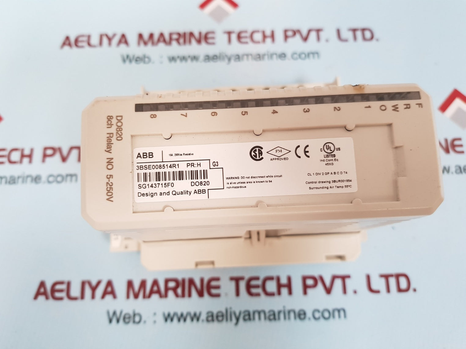 Abb do820 3bse008514r1 digital output module