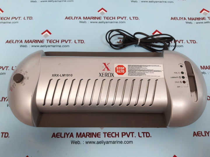 Xerox xrx-lm1910 laminator 115v/60hz 2.8a