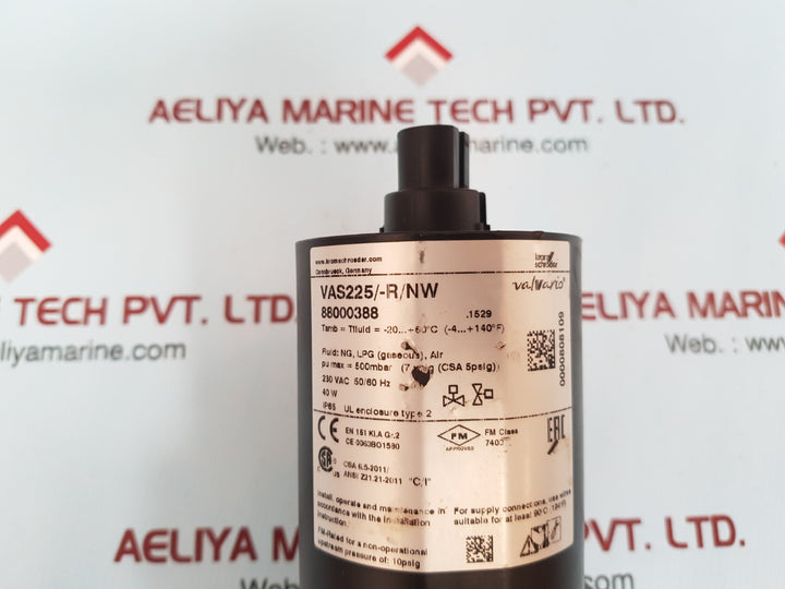 Kromschroder vas225/-r/nw solenoid valve 