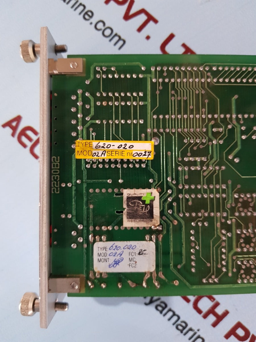 Van rietschoten & houwens 2250 a4 012 pcb card 