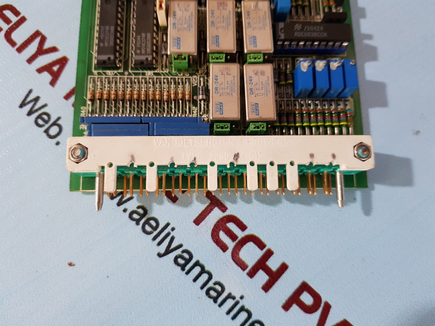 Van rietschoten & houwens 2250 a4 012 pcb card 