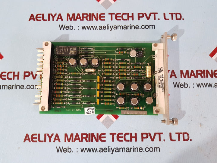 Van rietschoten & houwens 620-550e blocking relay