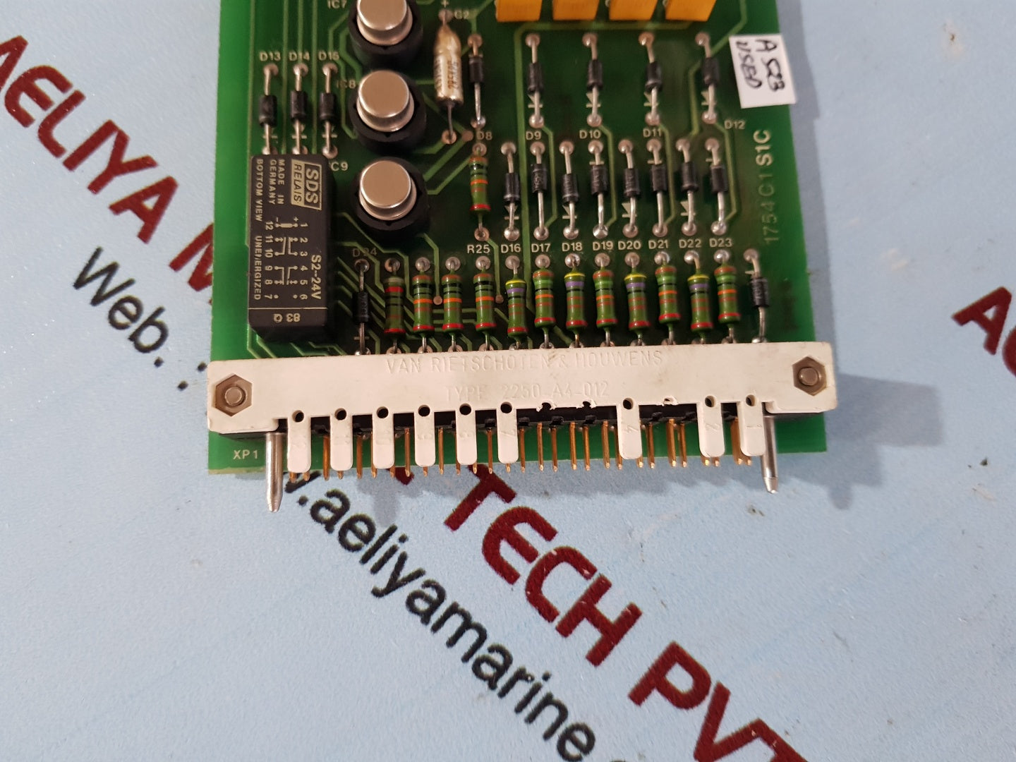Van rietschoten & houwens 620-550e blocking relay