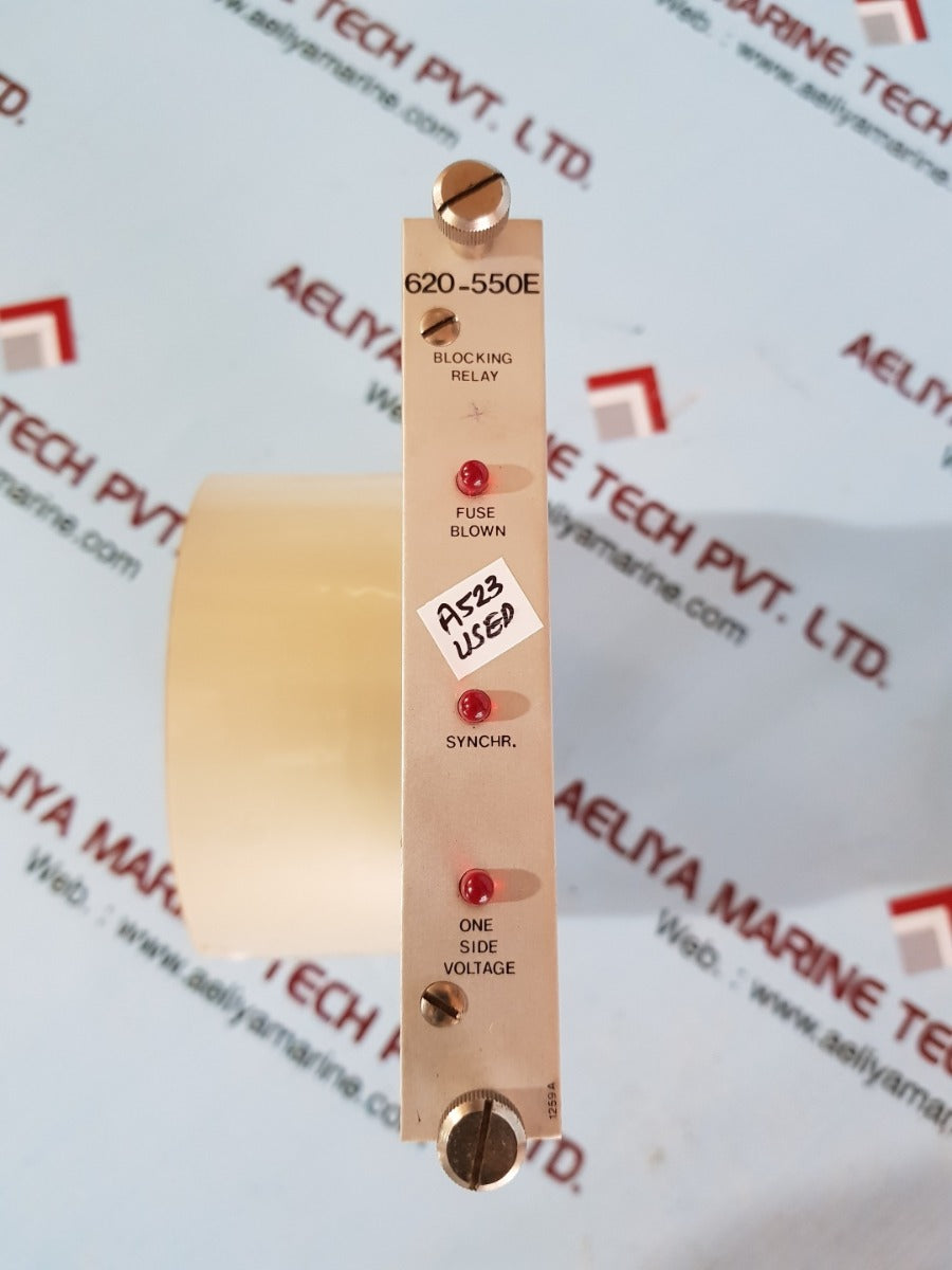 Van rietschoten & houwens 620-550e blocking relay