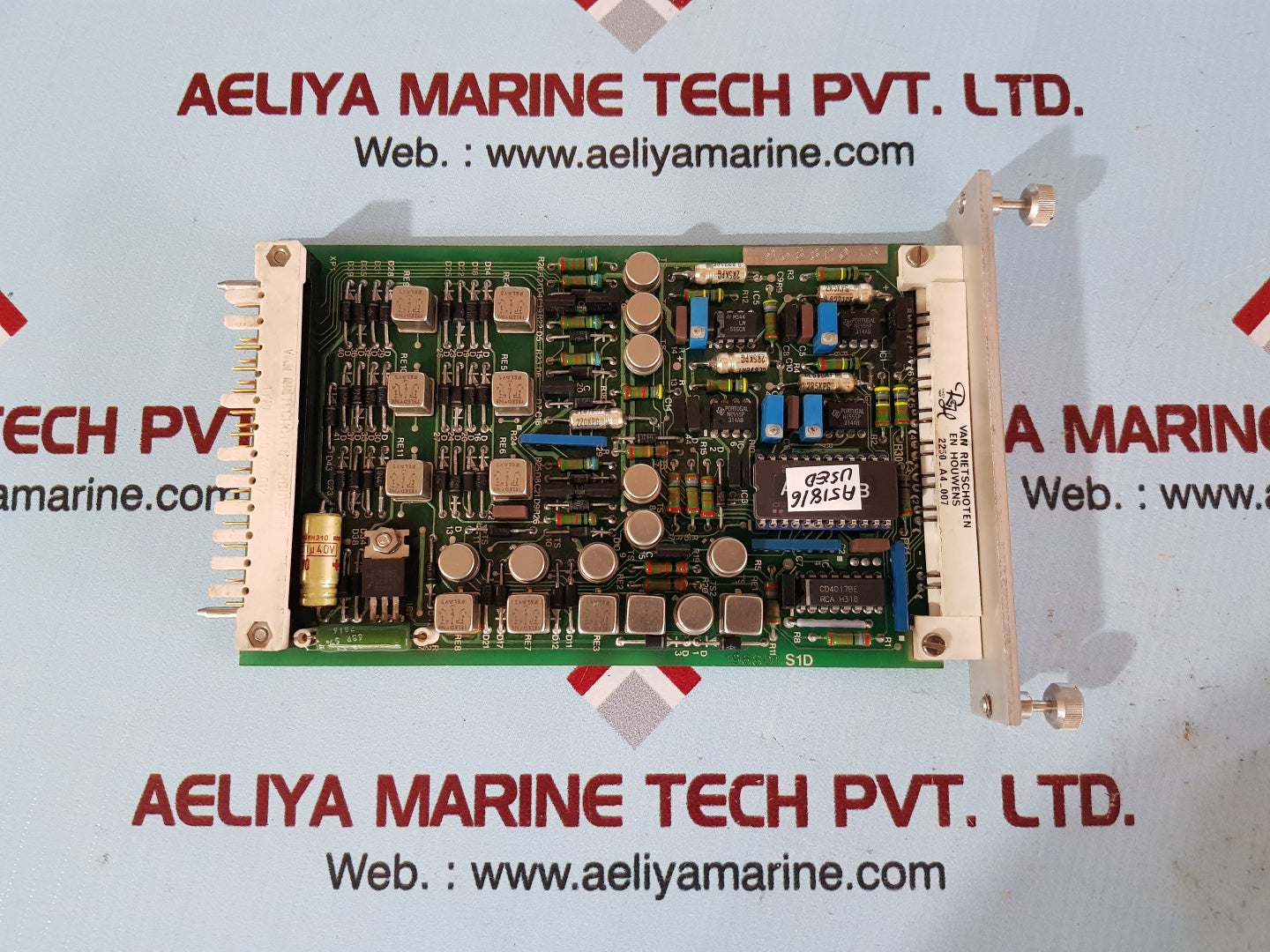 Van rietschoten & houwens 620-b035e pcb card 2250 a4 012