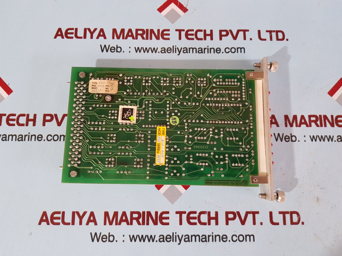 Van rietschoten & houwens 620-b035e pcb card 2250 a4 012