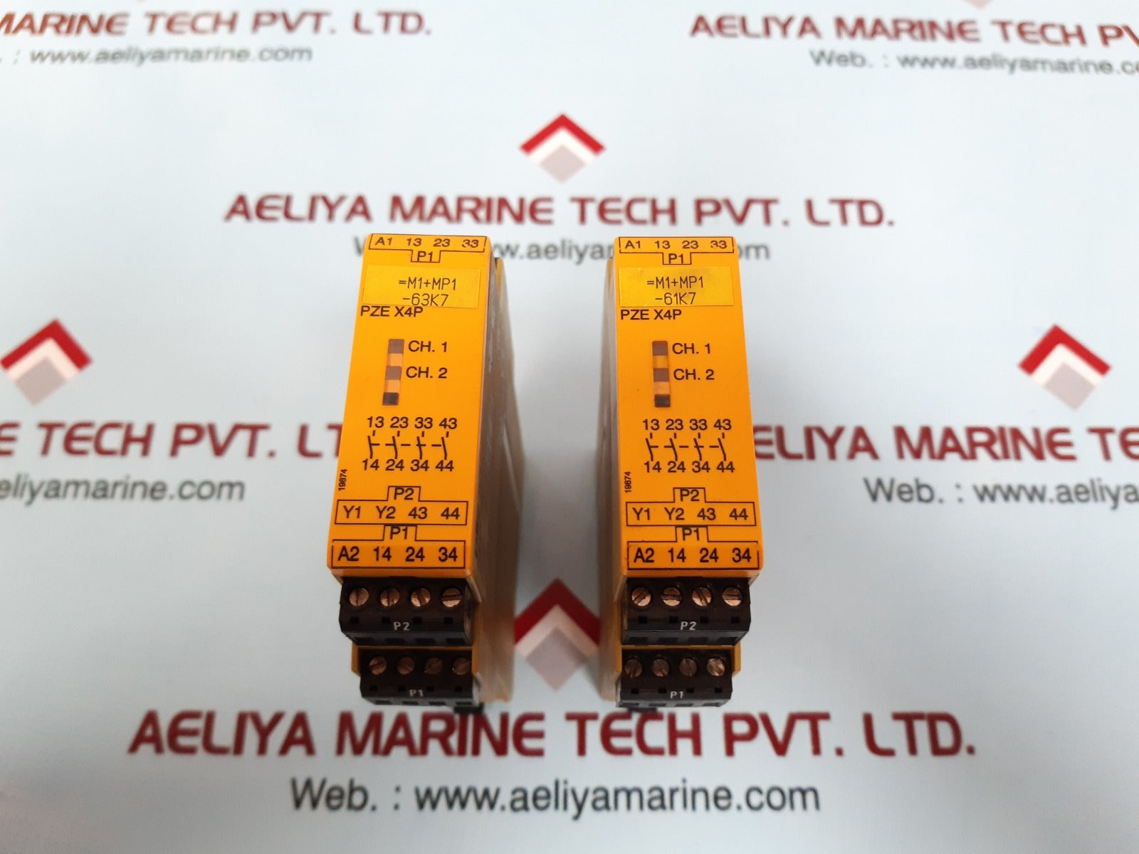 Pilz pze x4p safety relay 777585