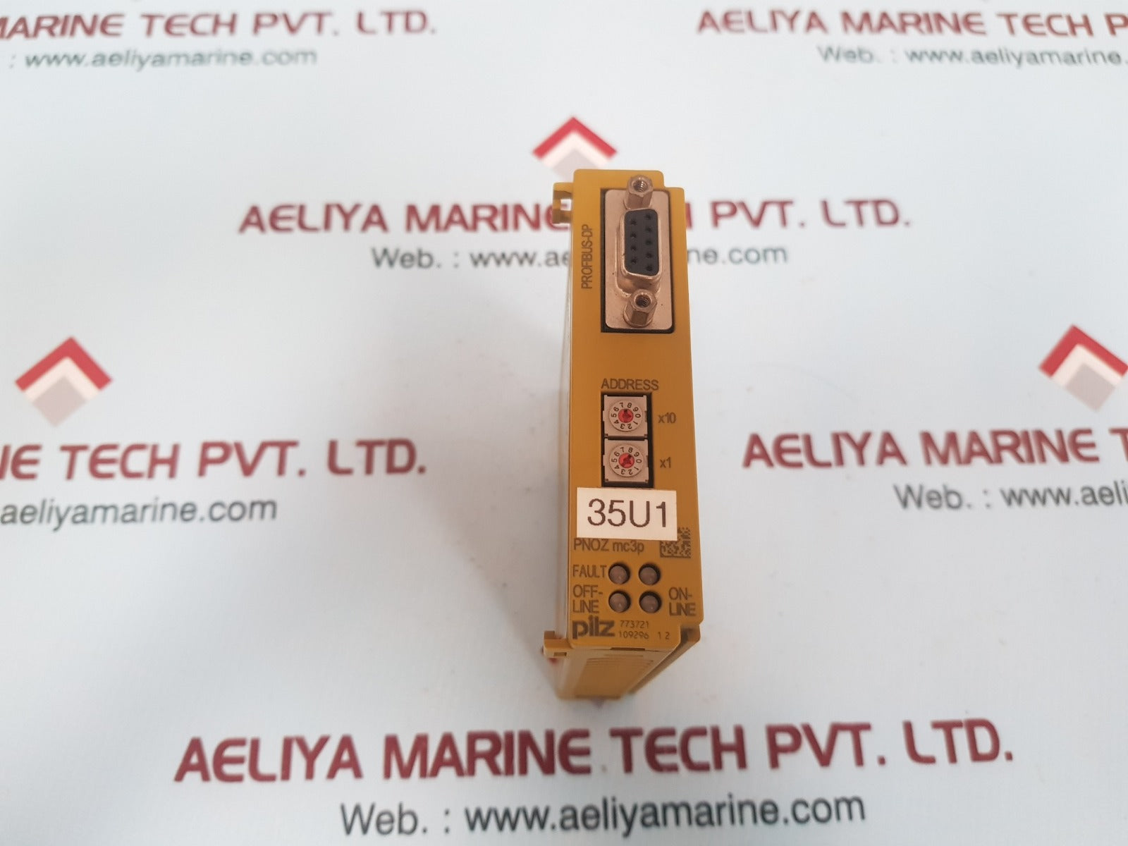 Pilz pnoz mc3p relay module 