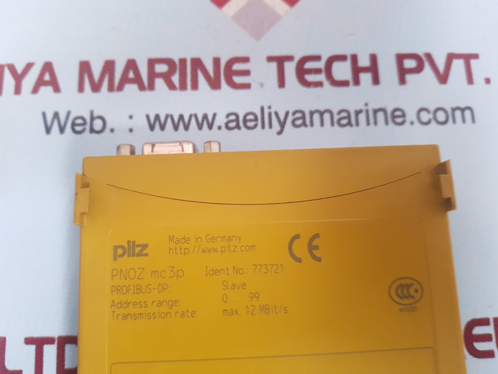 Pilz pnoz mc3p relay module 