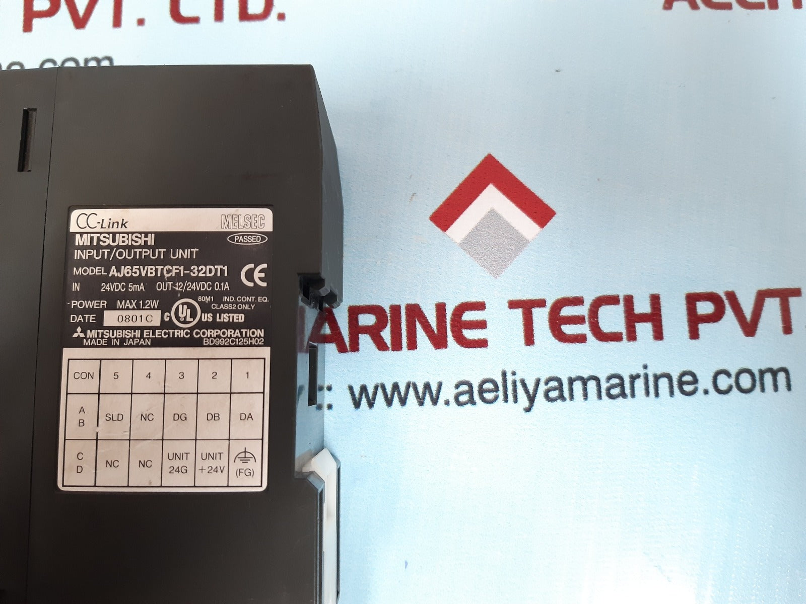 Mitsubishi aj65vbtcf1-32dt1 input/output unit