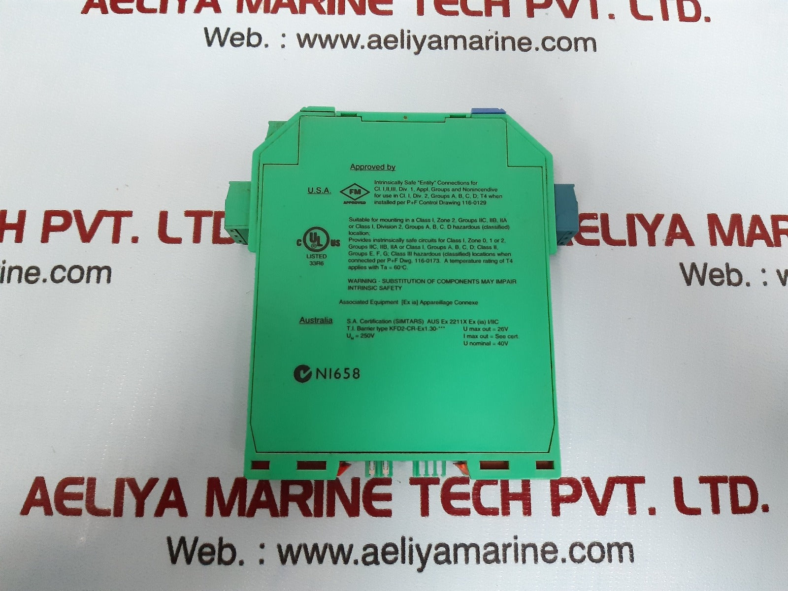 Pepperl+fuchs kfd2-cr-ex1.30-300 transformer isolated repeater 116314