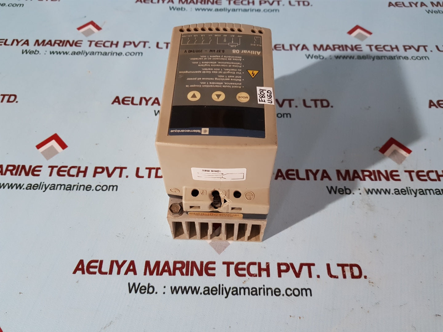 Telemecanique altivar 08 inverter atv08hu09m2