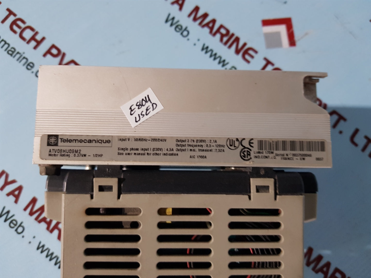 Telemecanique altivar 08 inverter atv08hu09m2
