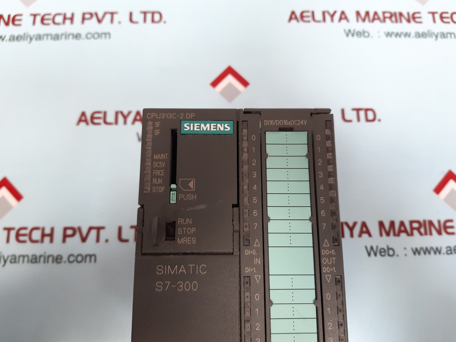 Siemens simatic s7-300 6es7 313-6cg04-0ab0 central processor unit 