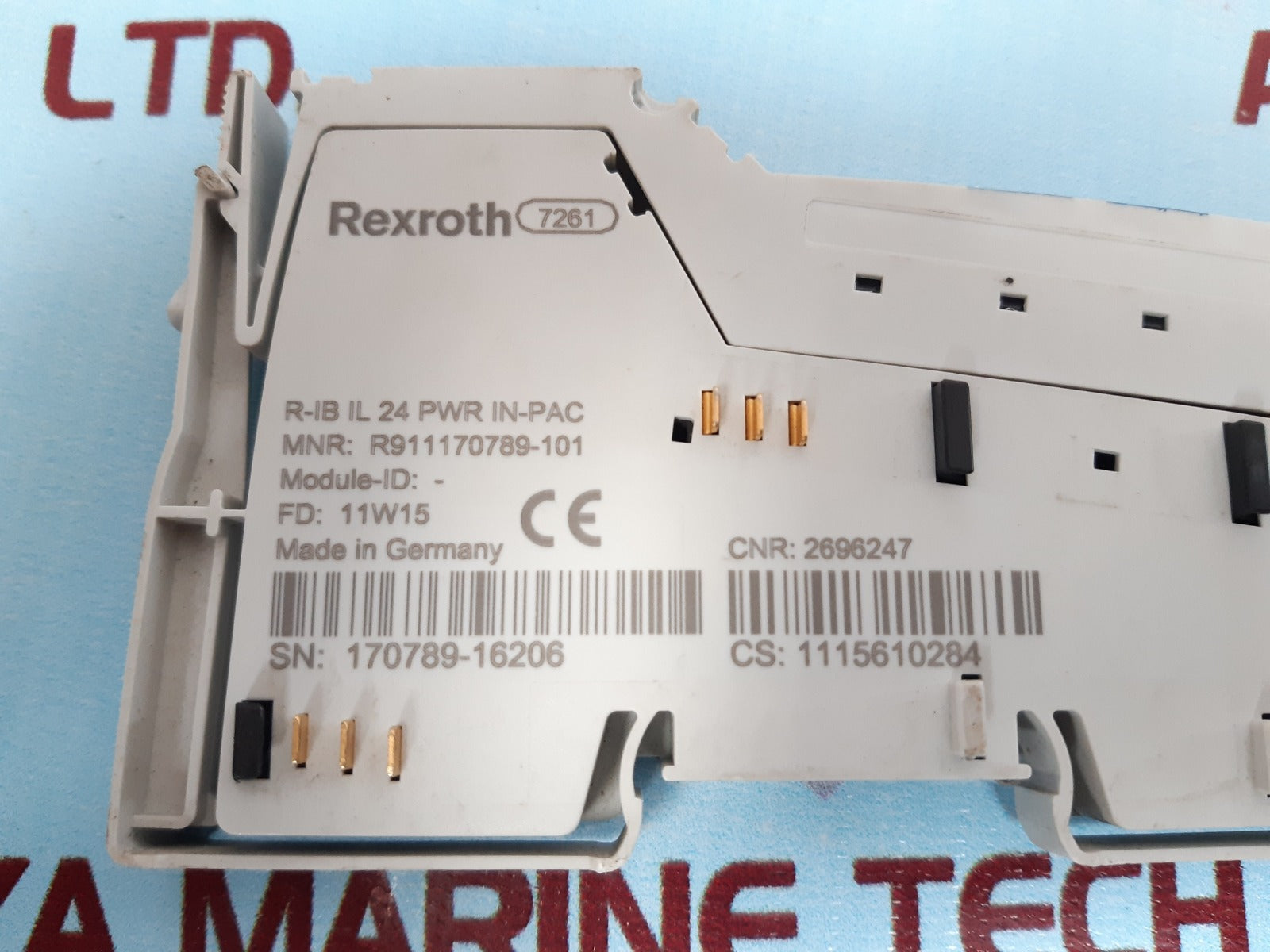Rexroth r-ib il 24 pwr in-pac power module r911170789-101