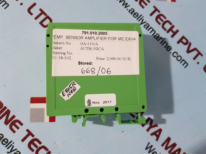 Kongsberg gn-110/a thermocouple amplifier 24vdc