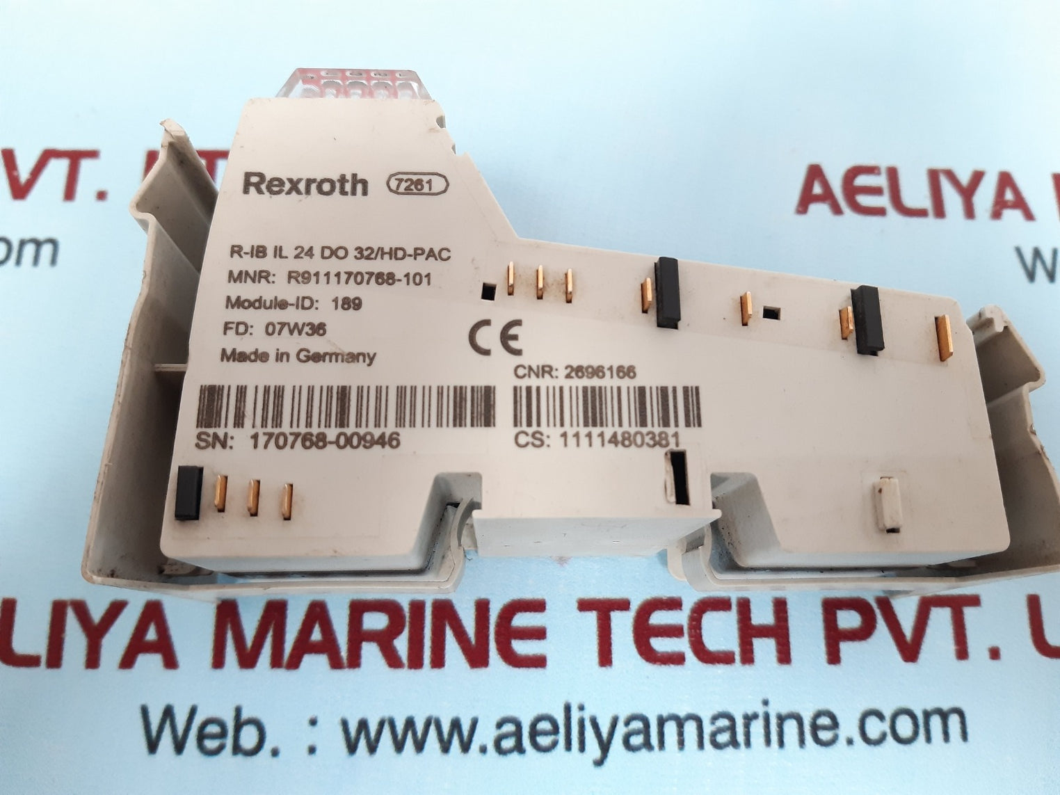 Rexroth r-ib il 24 do 32/hd-pac output module r911170768-101 fd :07w36