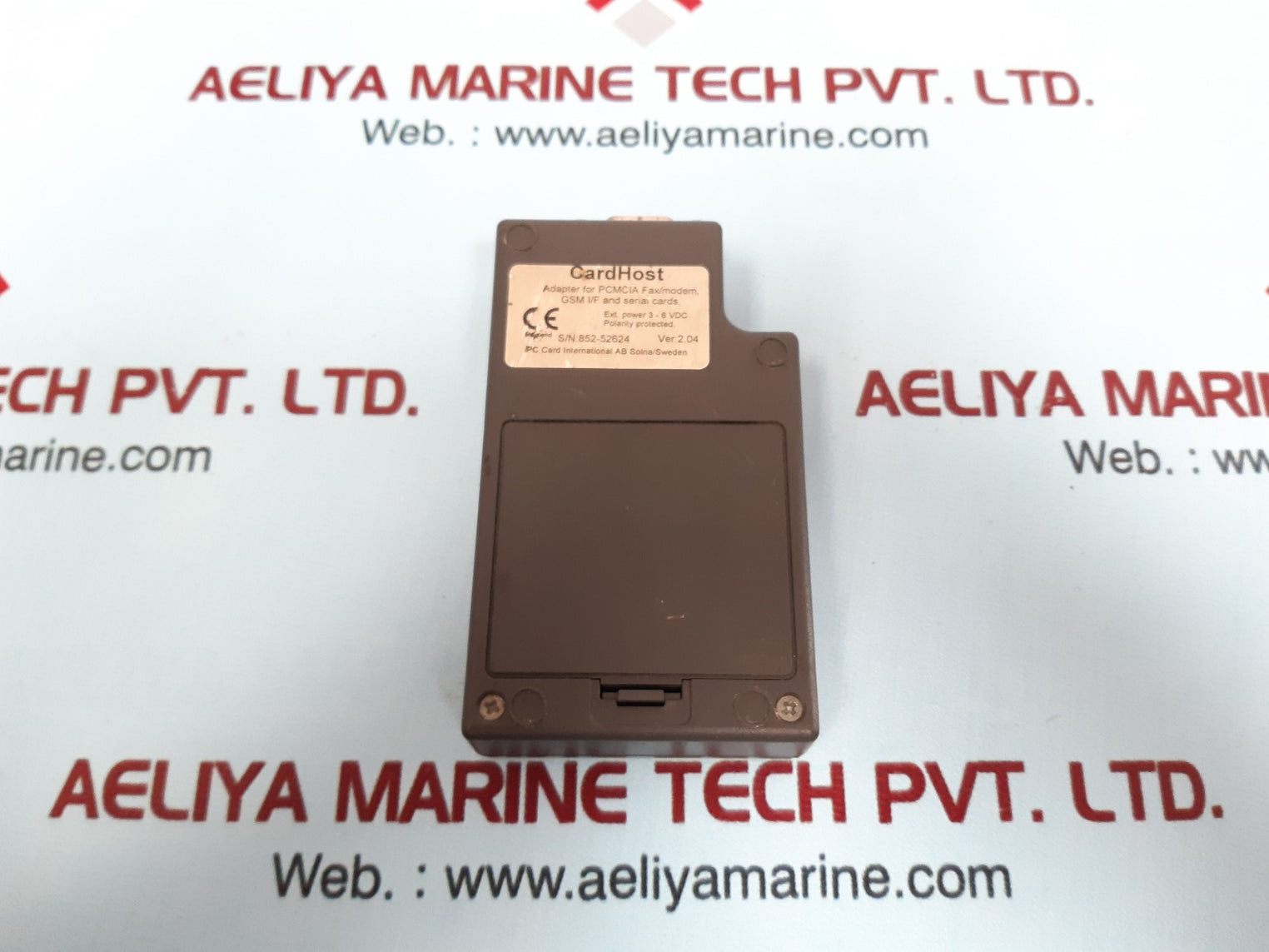 V.dot cardhost pro adapter for pcmcia fax/modem