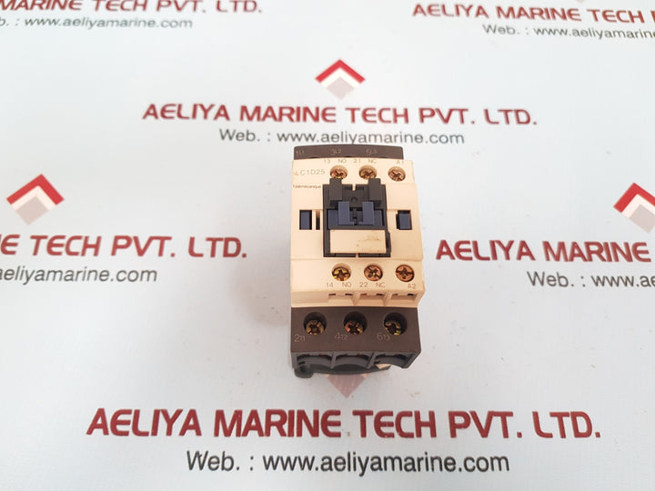Telemecanique lc1d25 contactors with lad4rcu coil