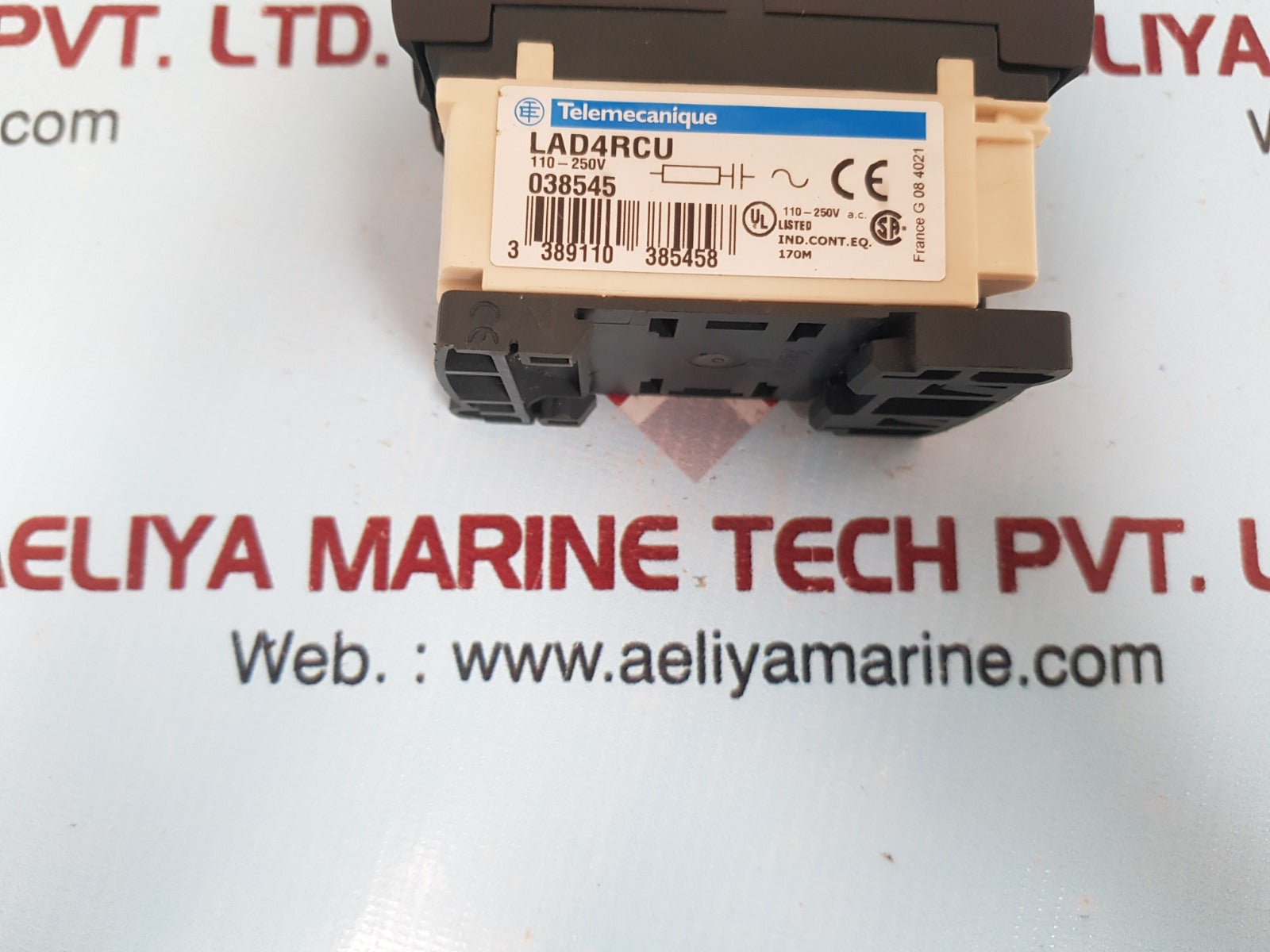 Telemecanique lc1d25 contactors with lad4rcu coil