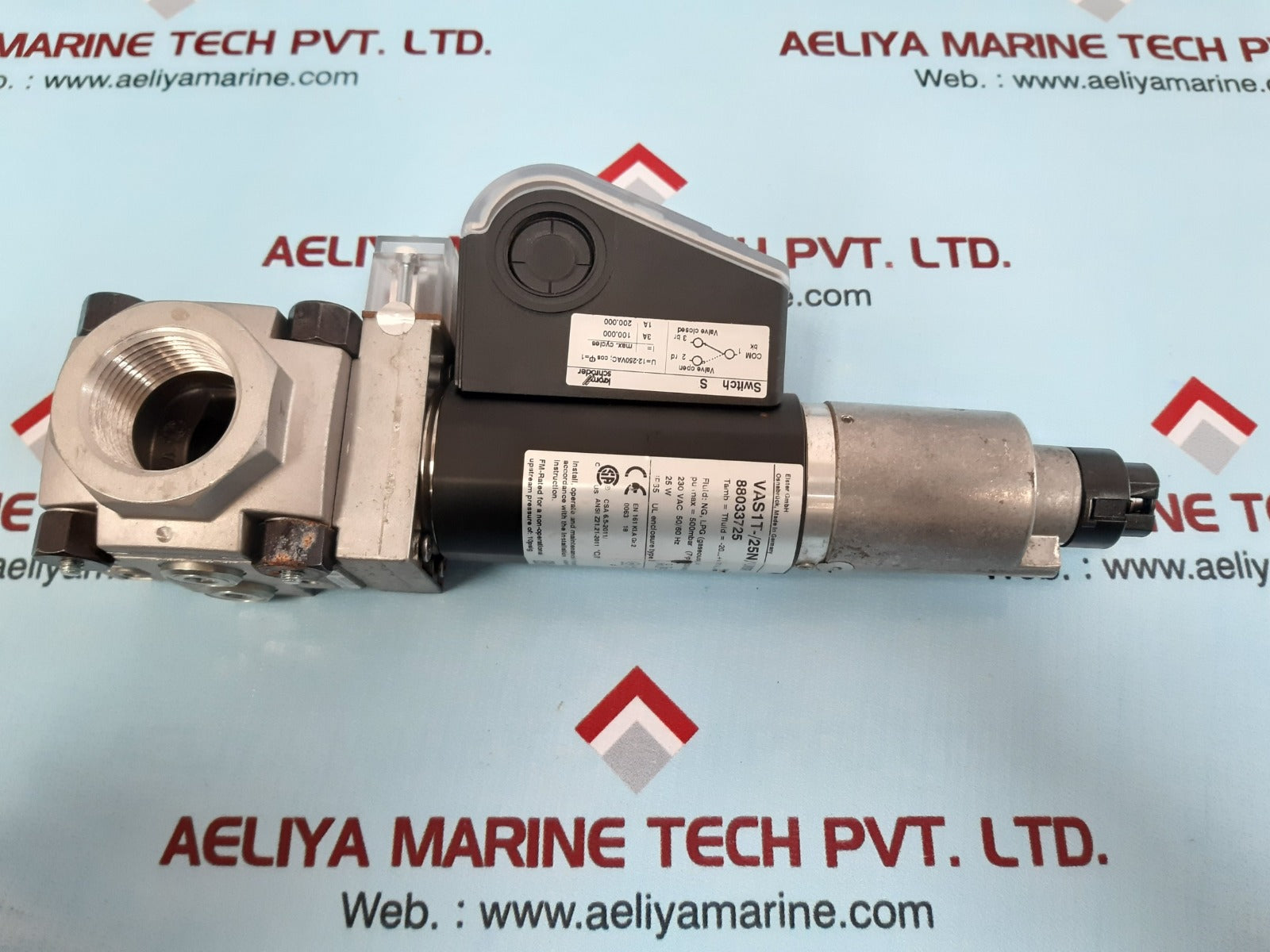Krom schroder vas1t-/25n/lwsr solenoid valve