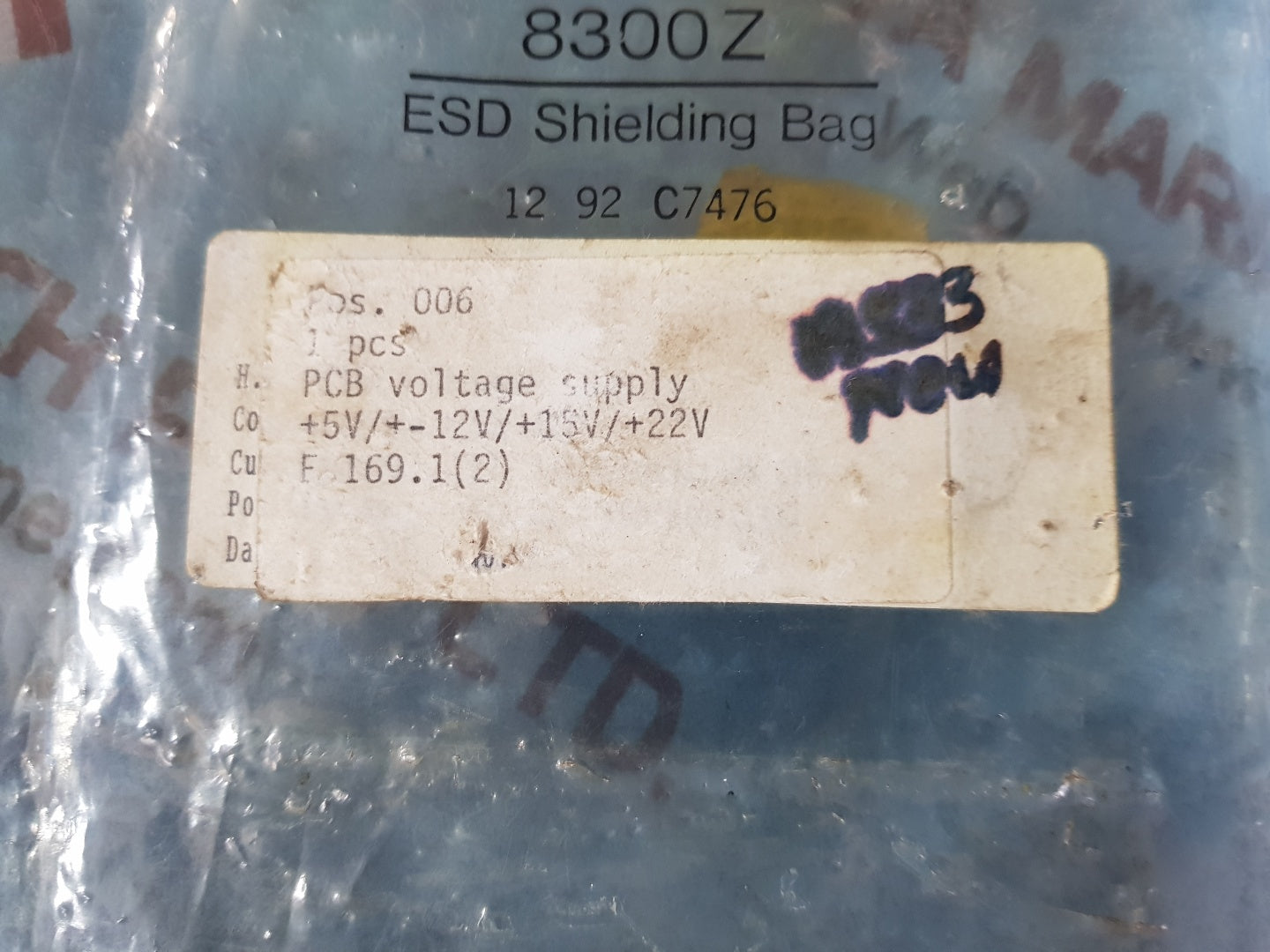 H.m.stein sohn e 169.1(1) pcb card