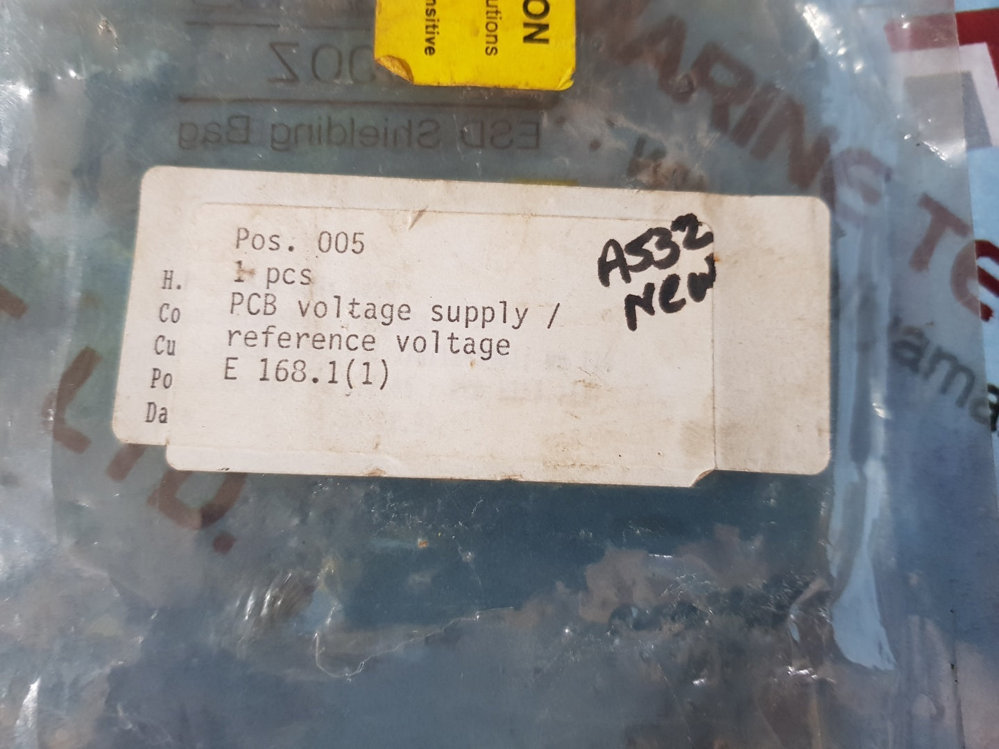 H.M.stein sohn e 168.1(1) pcb card