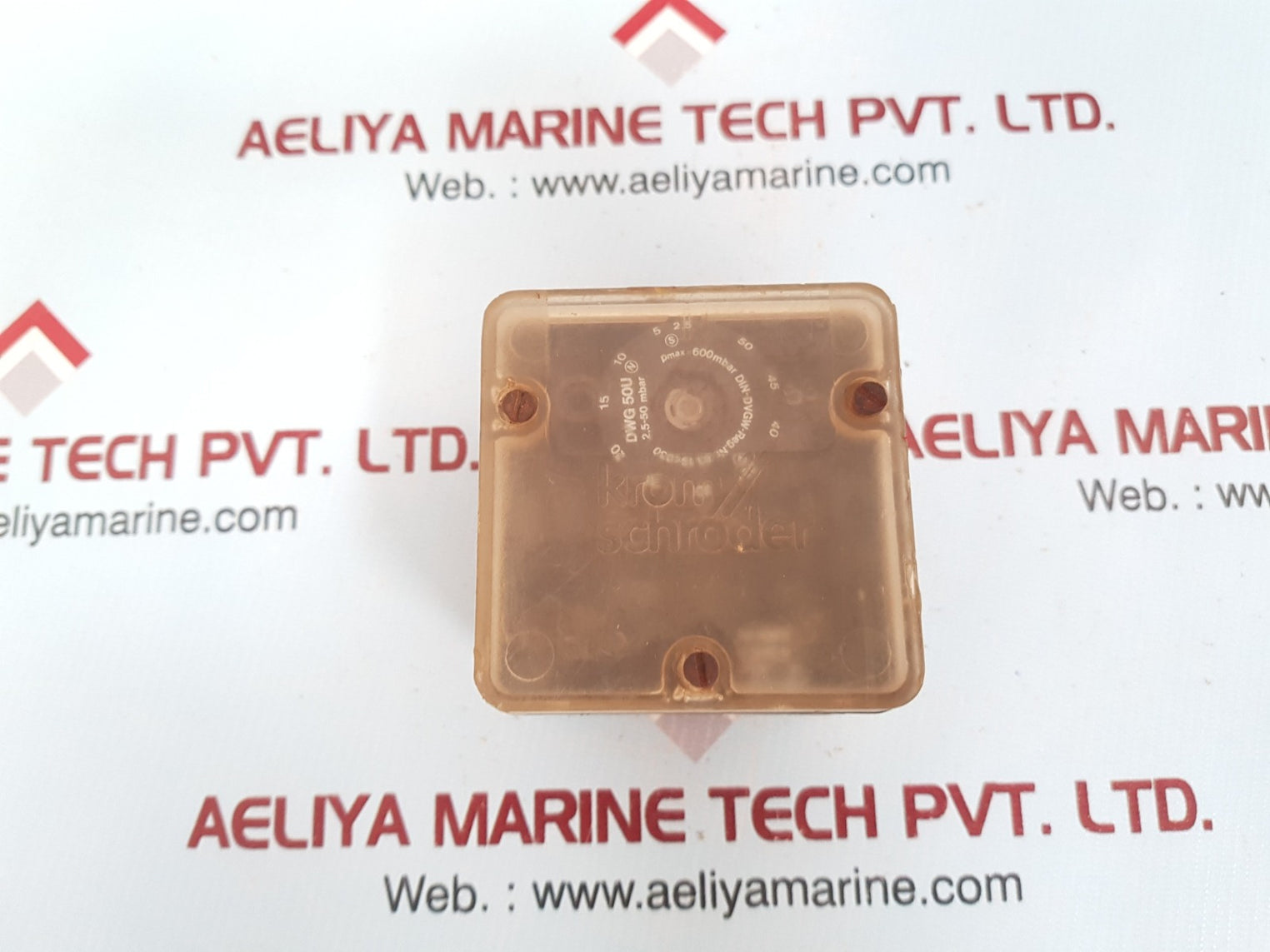 Krom schroder dwg 50u pressure switch 2.5-50 mbar