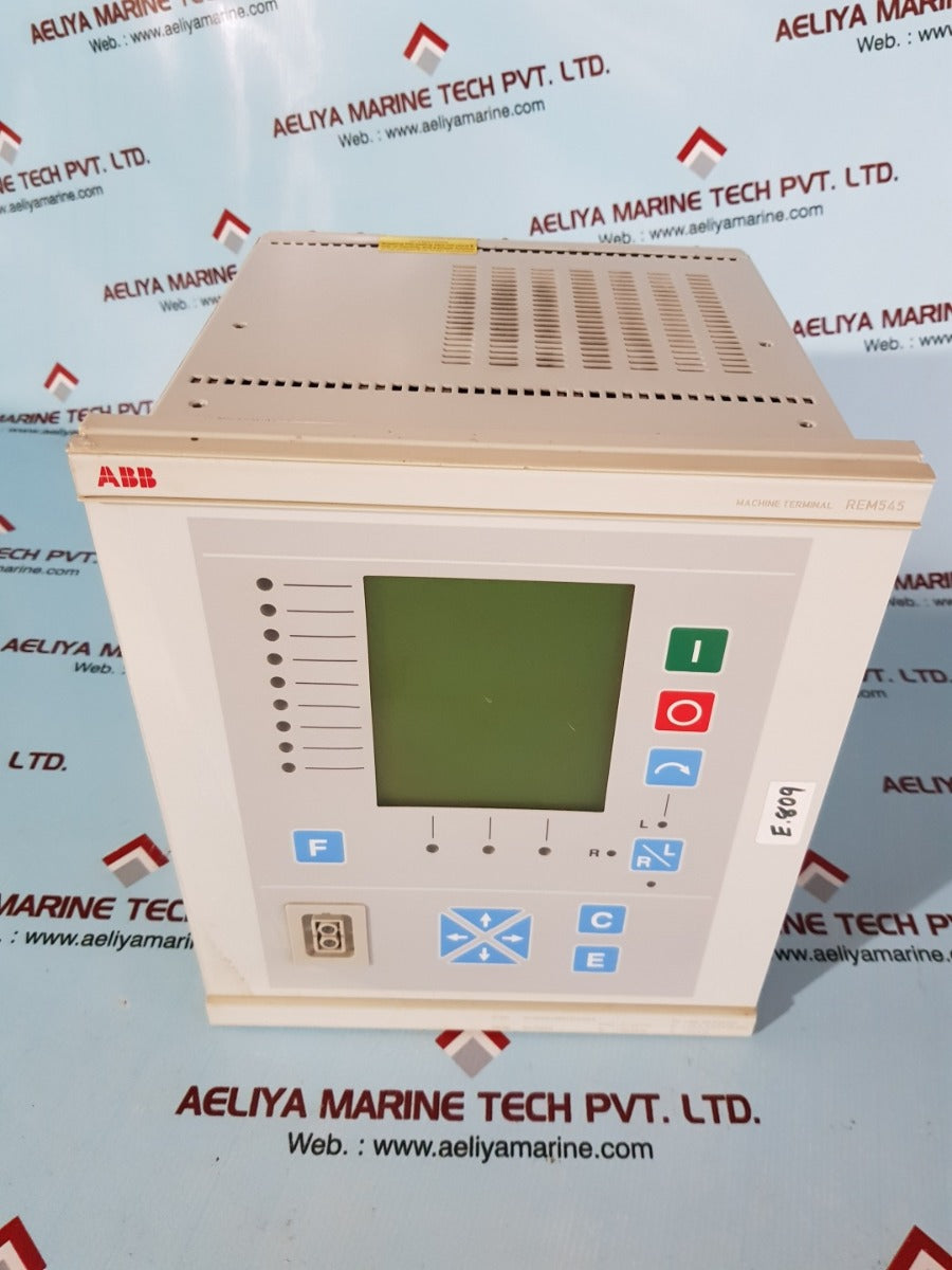 Abb rem545 machine terminal rem545bg223caaa rev.A