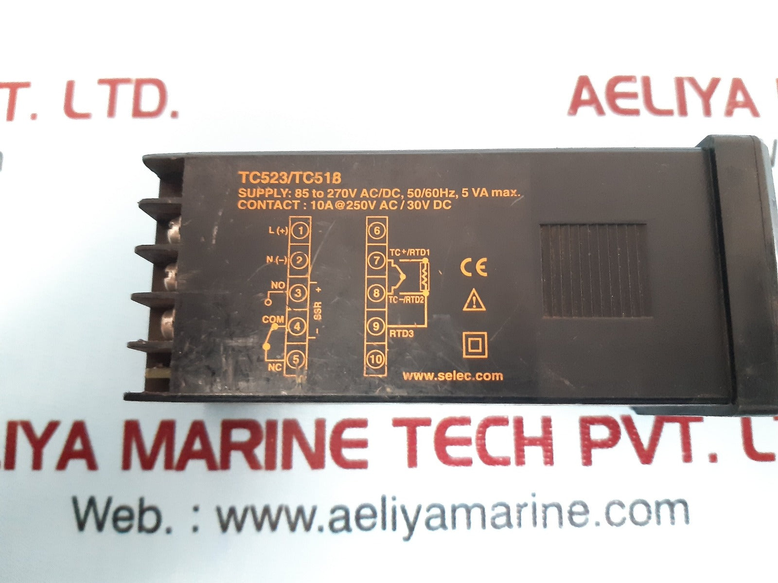 Selec tc523/tc518 temperature controller 