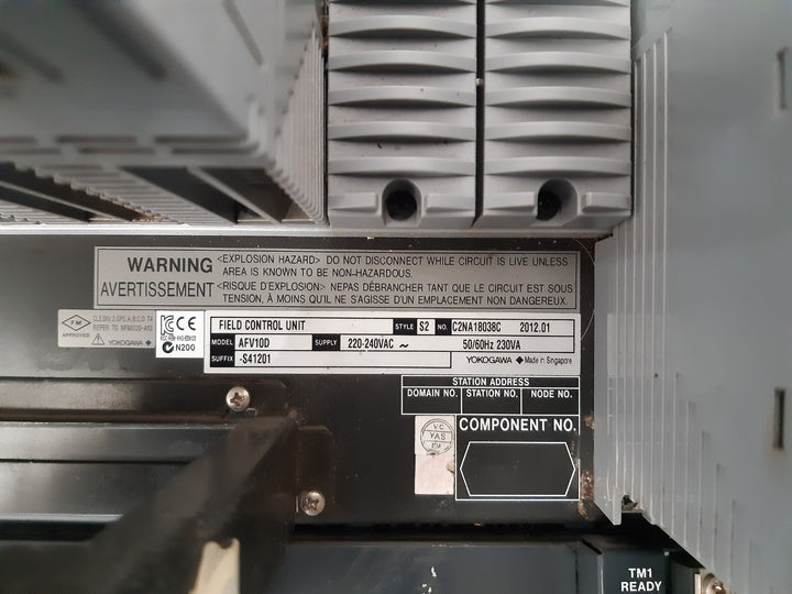 Yokogawa centum afv10d field control unit 