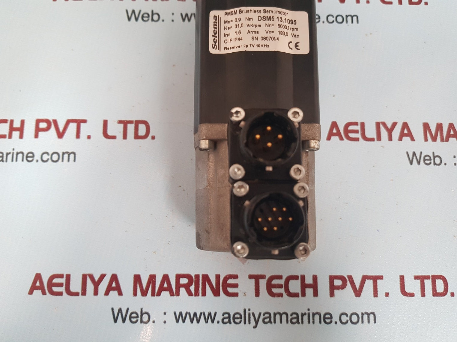 Selema dsm5 13.1095 pmsm brushless servomotor