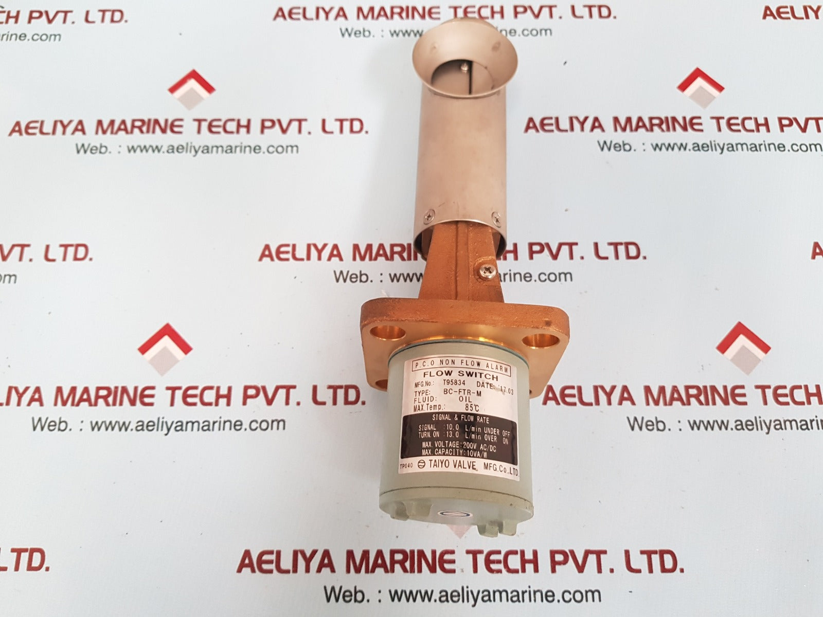 Taiyo bc-ftr-m flow switch