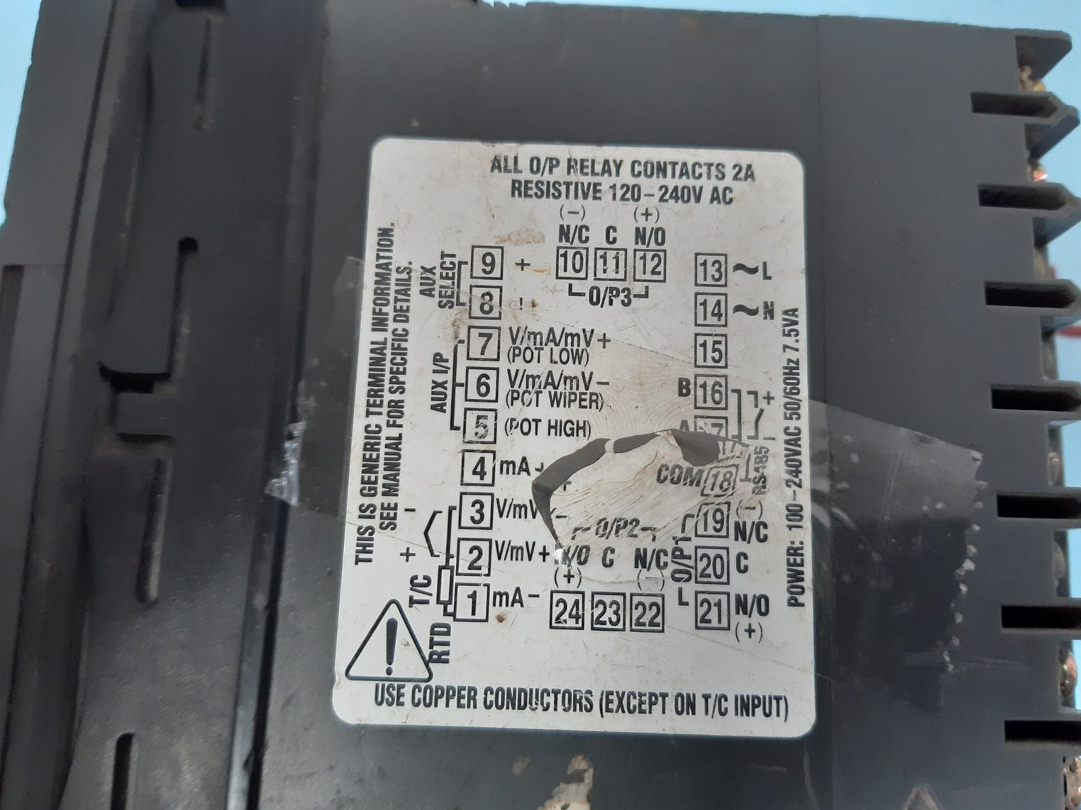 West p8100 temperature control solutions