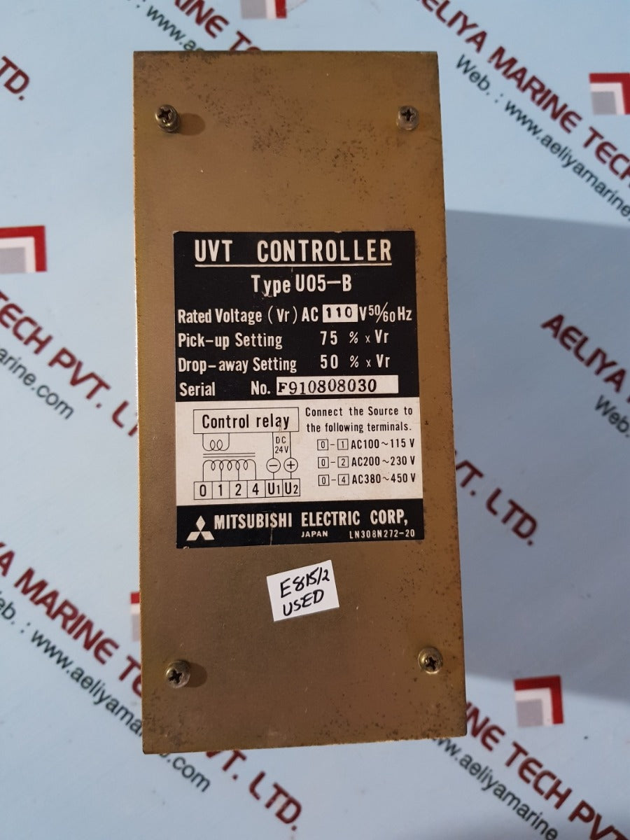 Mitsubishi u05-b uvt controller 110v 50/60hz