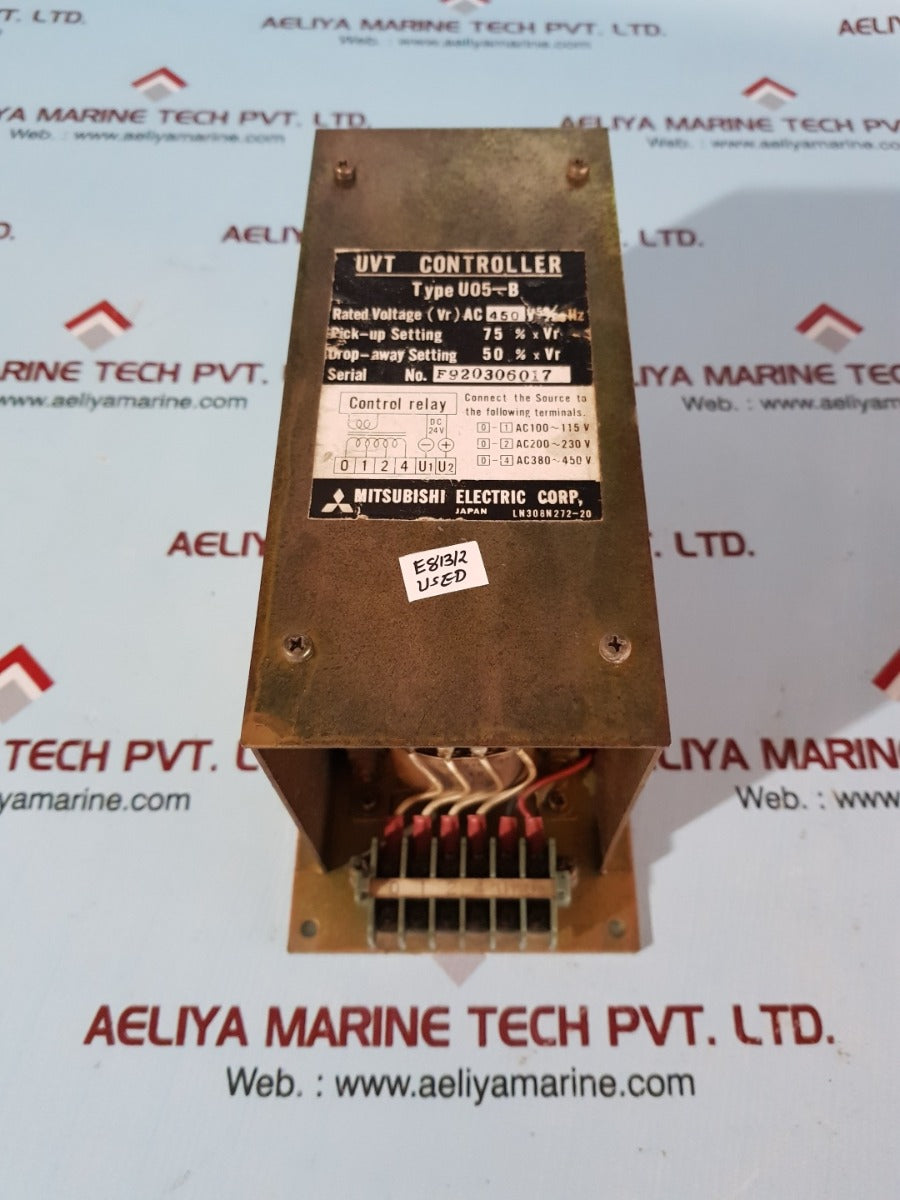 Mitsubishi u05-b uvt controller 450v 50/60hz