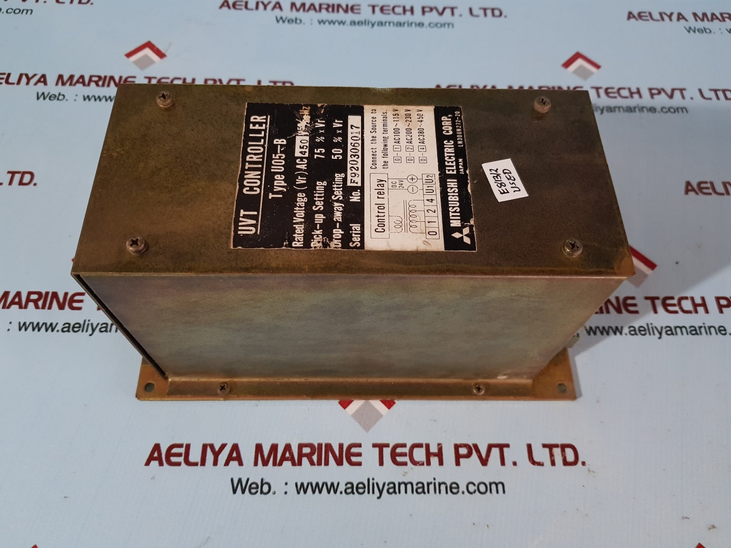 Mitsubishi u05-b uvt controller 450v 50/60hz