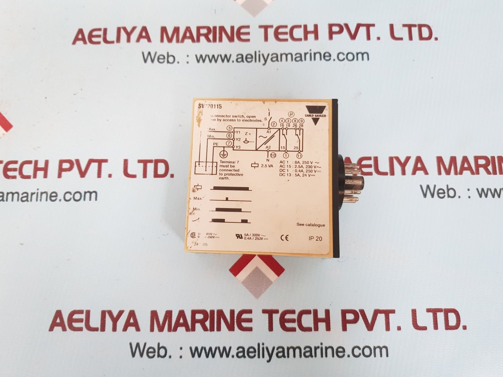 Carlo gavazzi sv 220 115 cond.liquids dual level relay