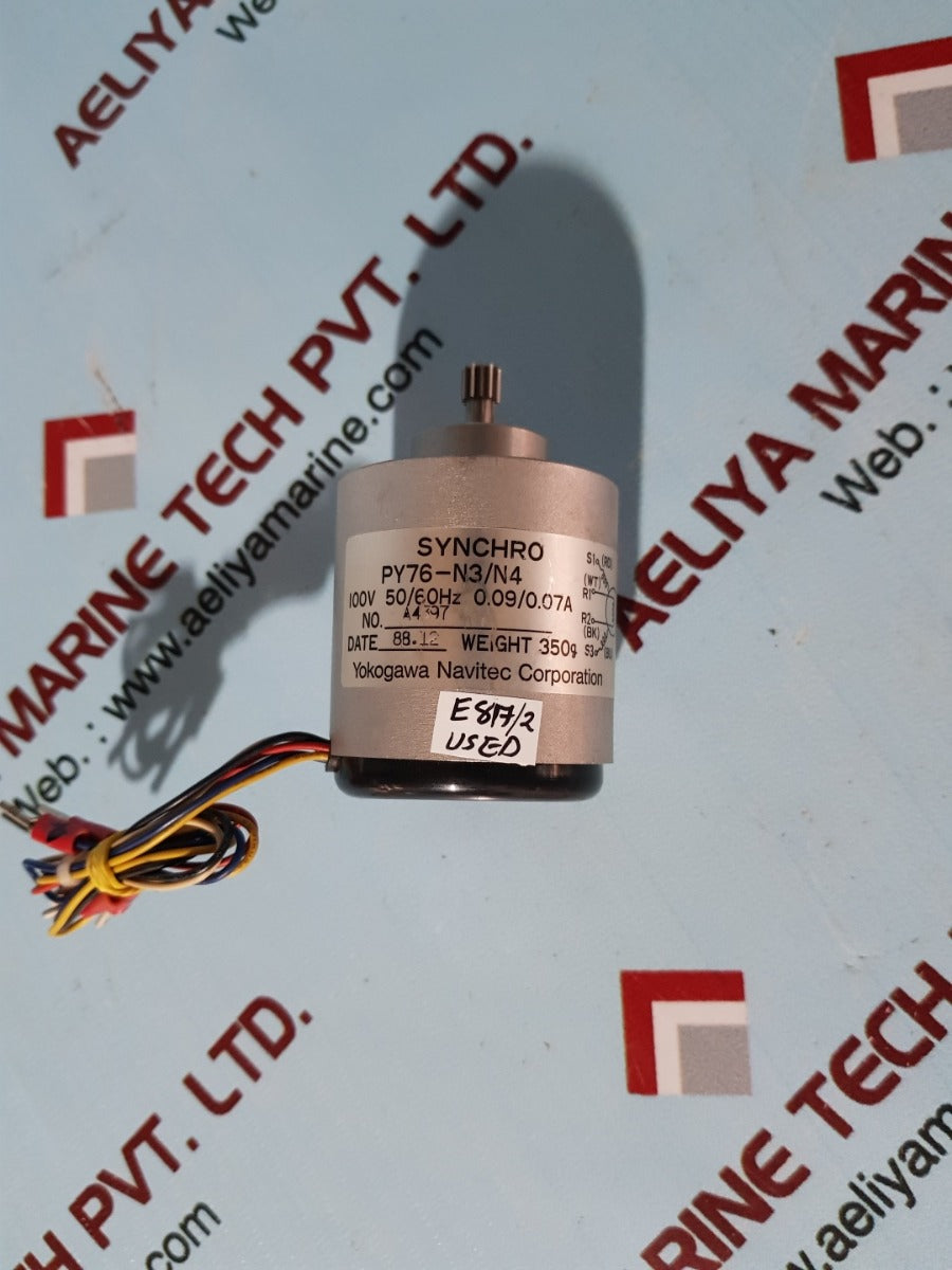 Yokogawa py76-n3/n4 synchro 100v 50-60hz 0.09/0.07a