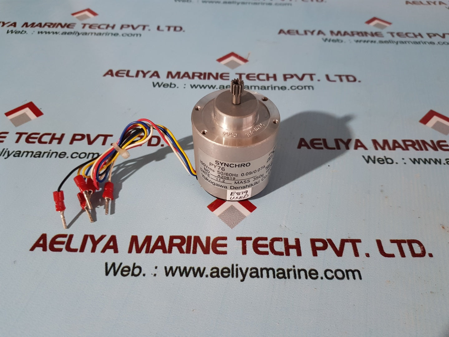 Yokogawa py76 synchro 100v 50/60hz 0.09/0.07a