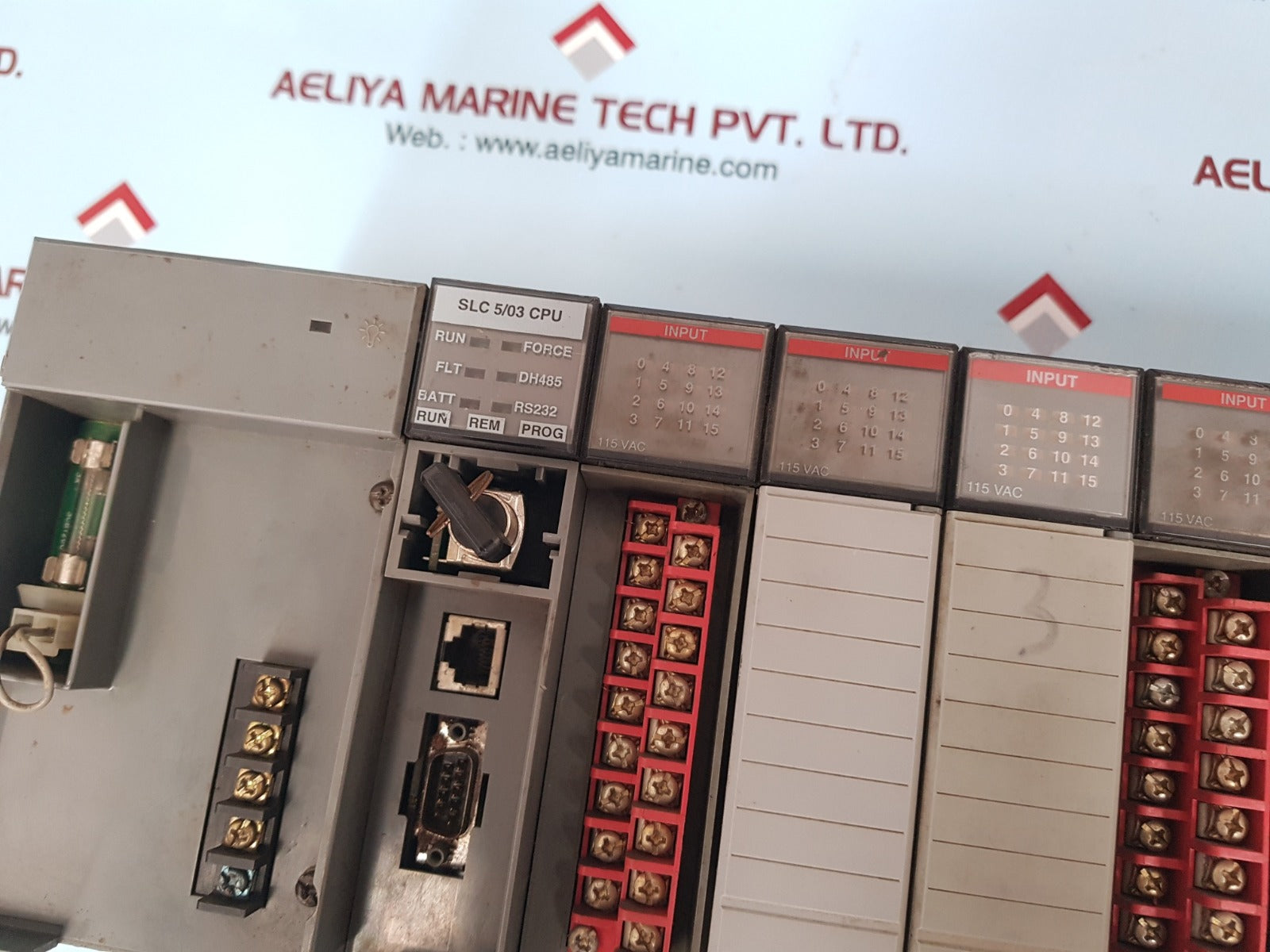 Allen-bradley 1746-p2 slc 500 rack 