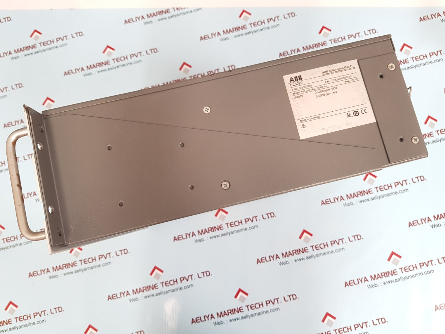 Abb el3020 continuos gas analyzer 3.259700.5