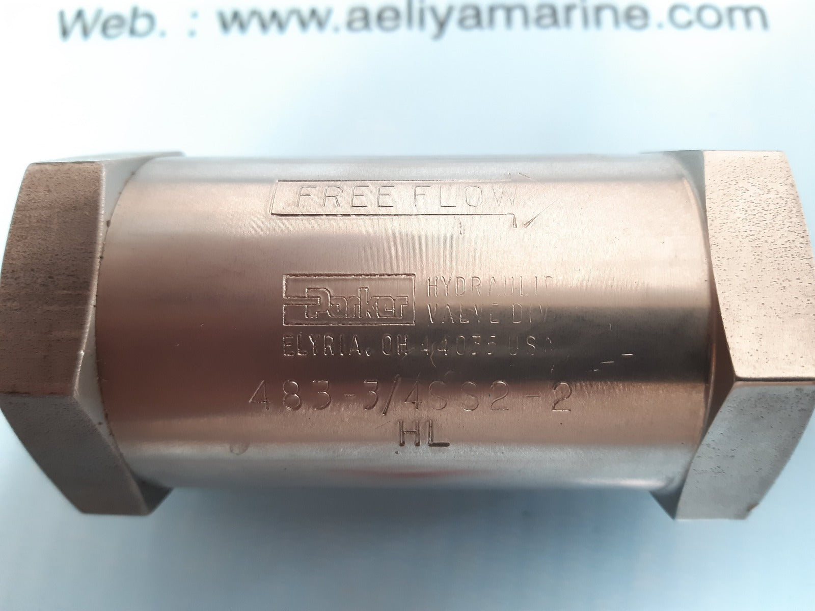 Parker 483-3/4ss2-2 hydraulic valve 