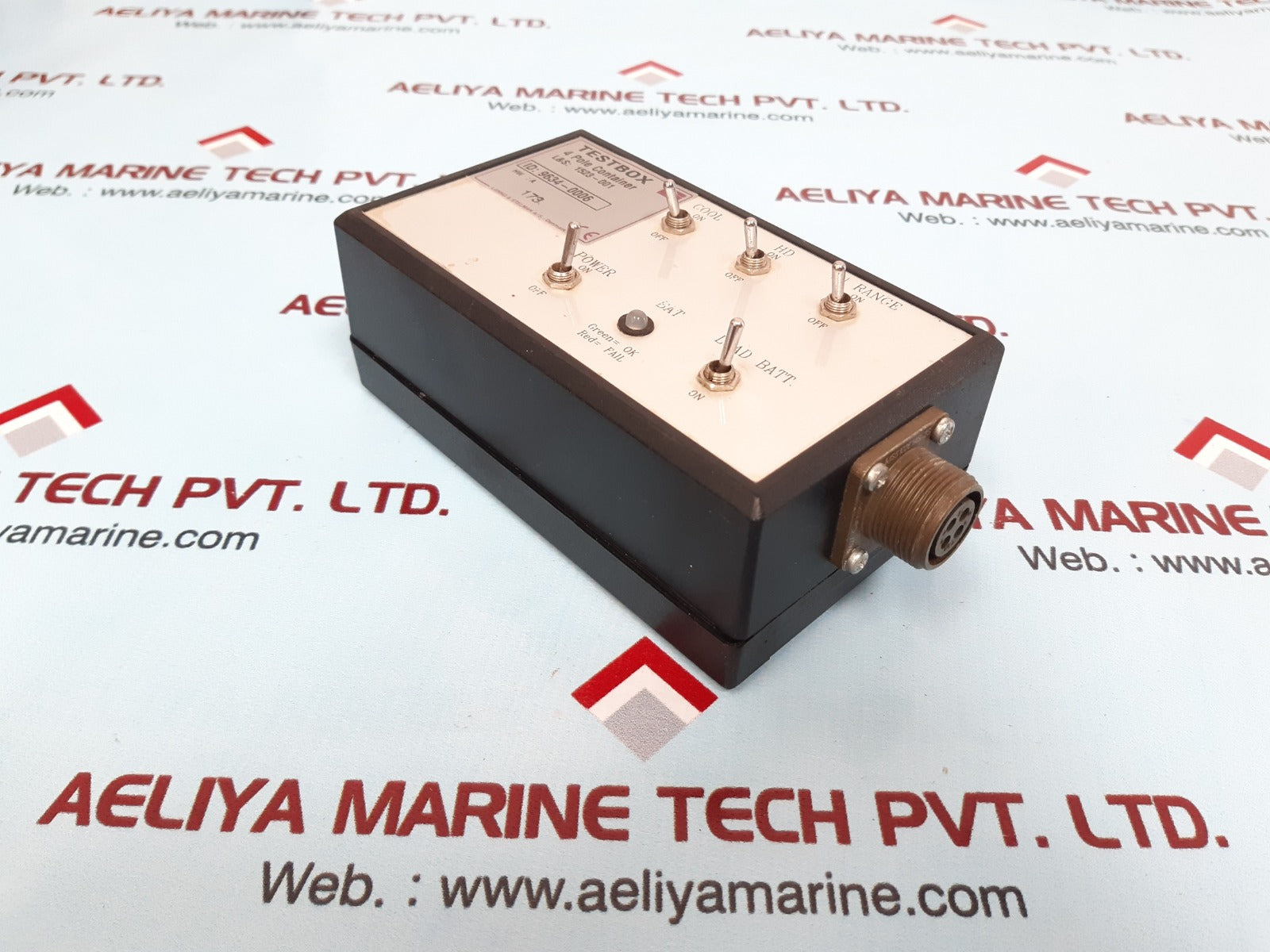 Lanng & stelman 1523-001 4 pole container testbox