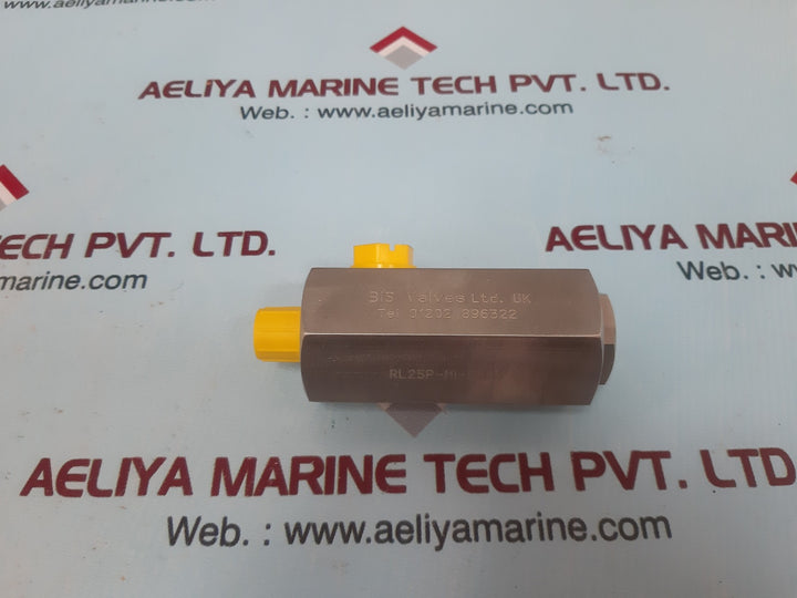 Bis valves rl25p-mi-g-6k