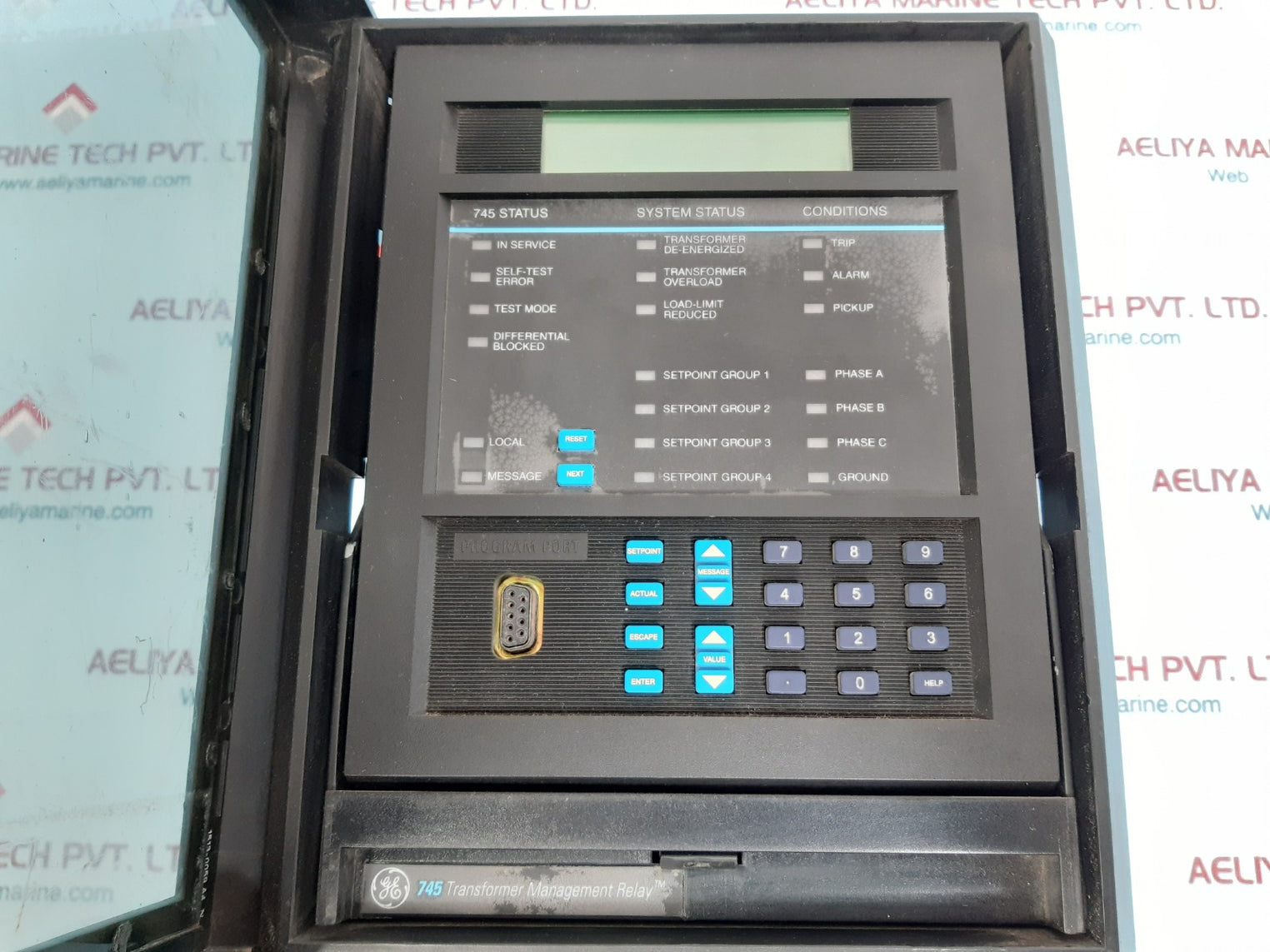 Ge 745-w2-p1-g1-hi 745 transformer management relay