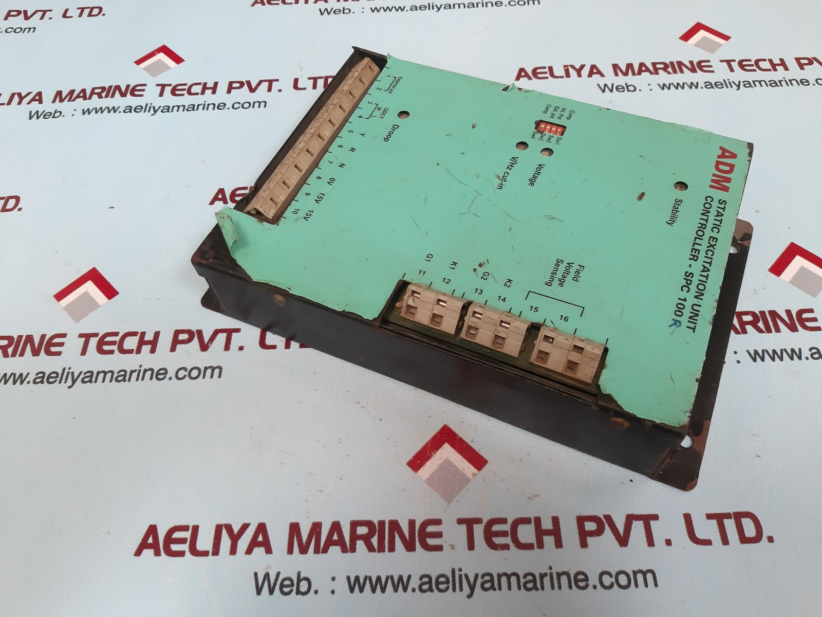 Adm static excitation unit controller-spc 100 