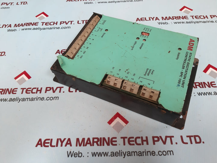 Adm static excitation unit controller-spc 100 