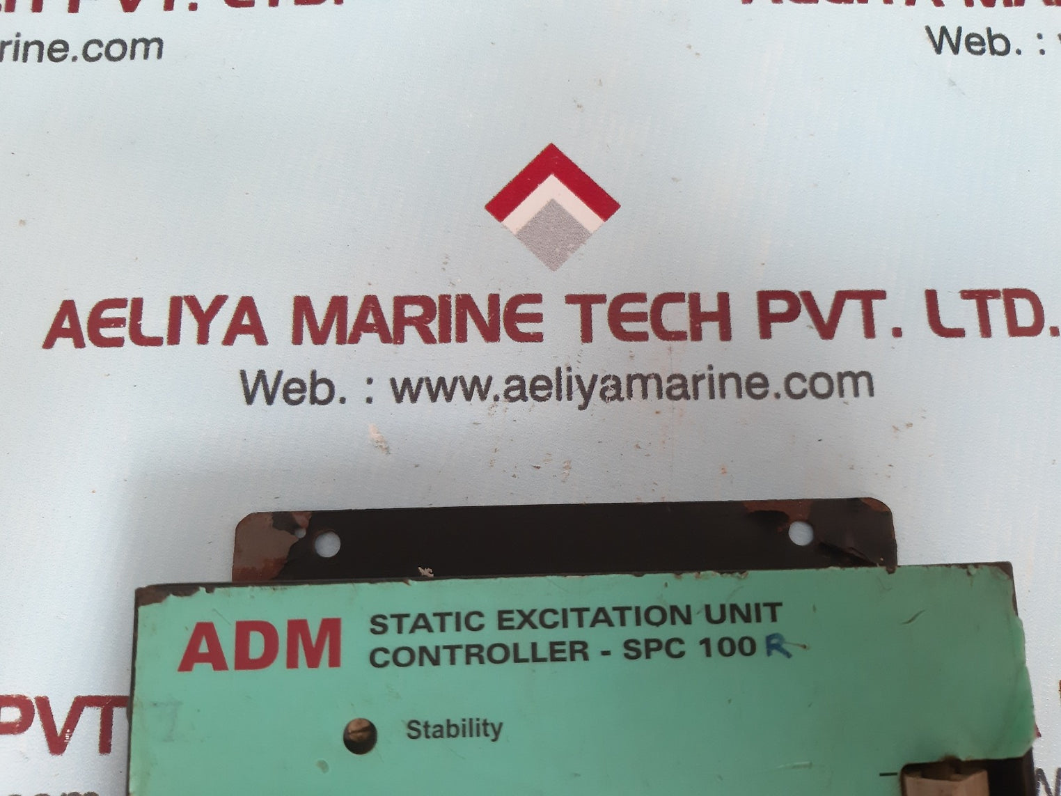 Adm static excitation unit controller-spc 100 