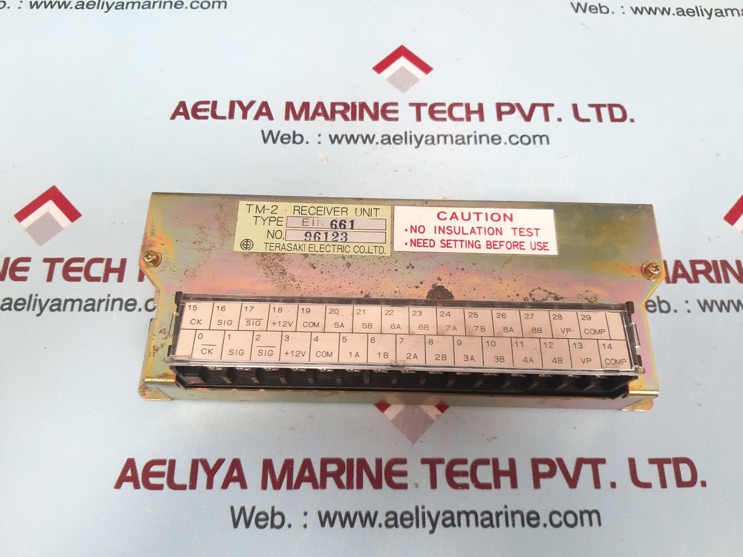 Terasaki electric ein 661 tm-2 receiver uint